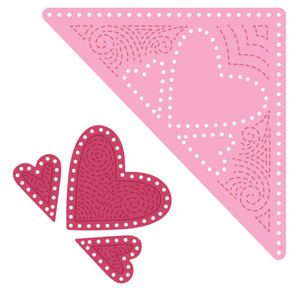 In Stitches: Bookmarked Love & Light - Honey Cuts - Stand-Alone Dies