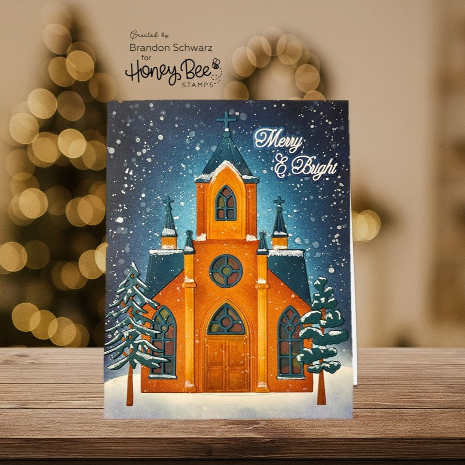 Warm Holiday Wishes - 4"x 4" Stamp Set