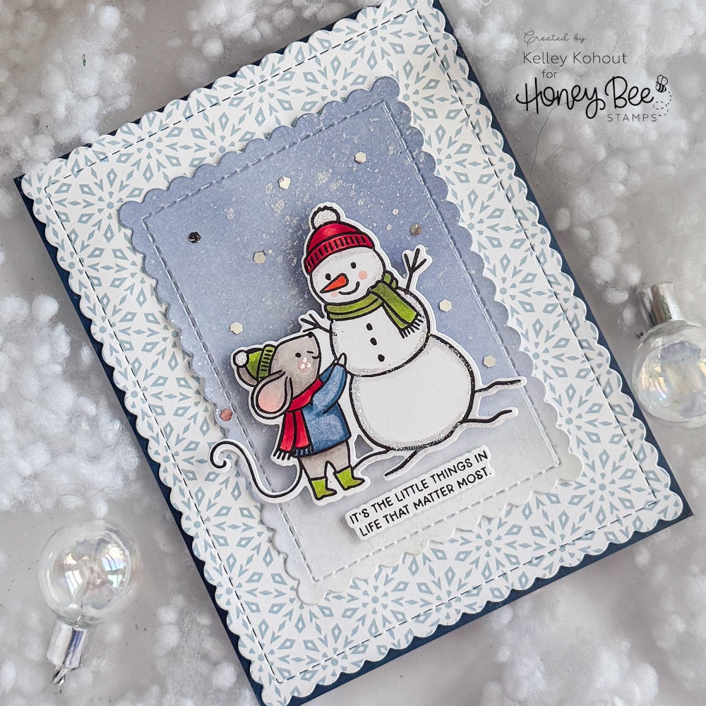 Merry Christmouse - Stamp Set and Coordinating Dies Sample Card