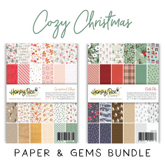 Paper and Gems Bundle - Cozy Christmas