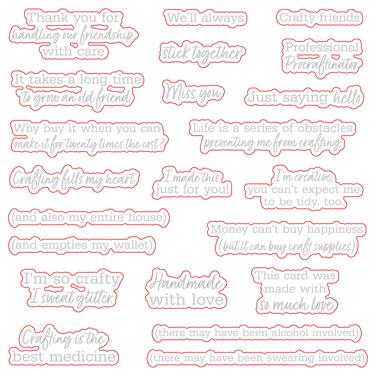 Crafty Friends - Coordinating Honey Cuts