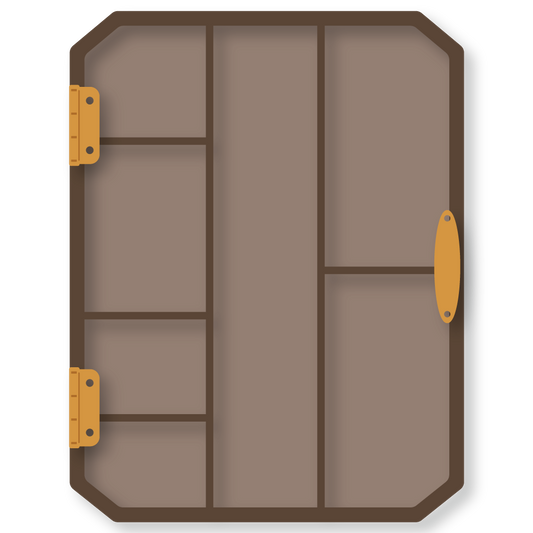 Display Box A2 Cover Plate - Honey Cuts Stand-Alone Dies