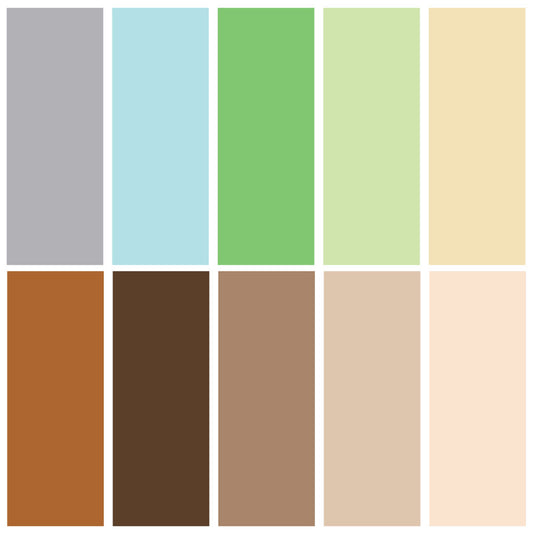 DMC Embroidery Thread Bundle - Neutral Collection