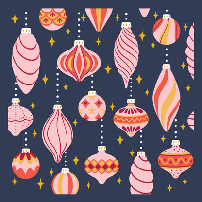 Decked Out - 6x6 Background Layering Stencils - Sample Card