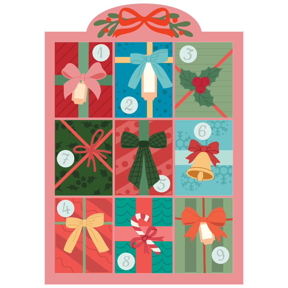 Design Deck: Advent - Honey Cuts Stand-Alone Dies - Sample Card