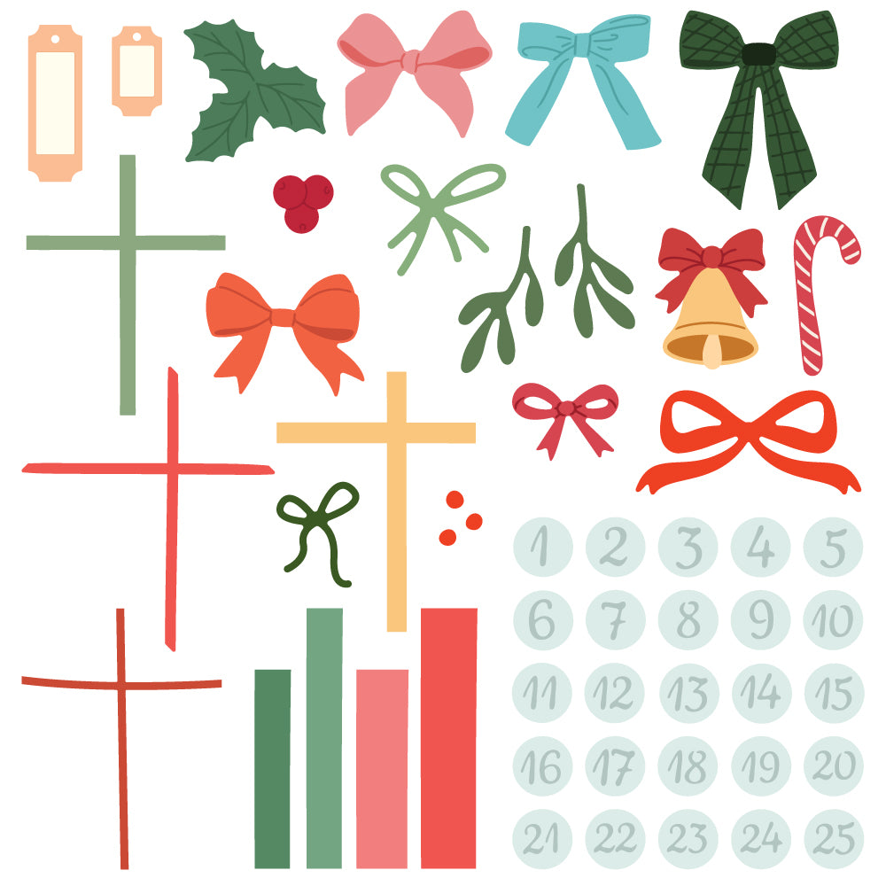 Design Deck: Advent - Honey Cuts Stand-Alone Dies