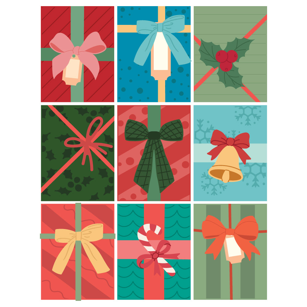 Design Deck: Doors and Advent - Honey Cuts Stand-Alone Dies - Sample Card