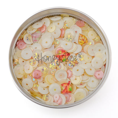Honey Maple - Sequin Mix