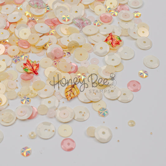 Honey Maple - Sequin Mix