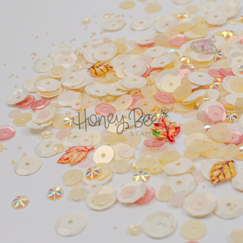 Honey Maple - Sequin Mix