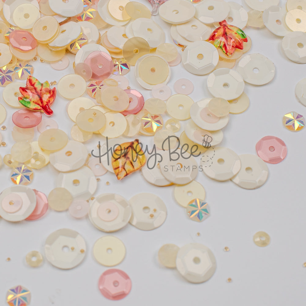 Honey Maple - Sequin Mix