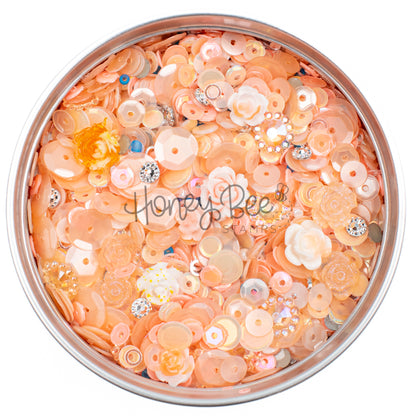 Cozy Bloom - Sequin Mix with Rose and Flower Charms