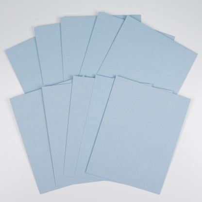 Honey Bee A2 Card Panels and Envelopes Set Of 5 - Blue Horizon