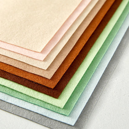 Spellbinders Merino Wool Felt Sheets Collection - Neutral
