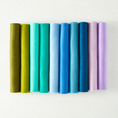 Spellbinders Merino Wool Felt Sheets Collection - Cool