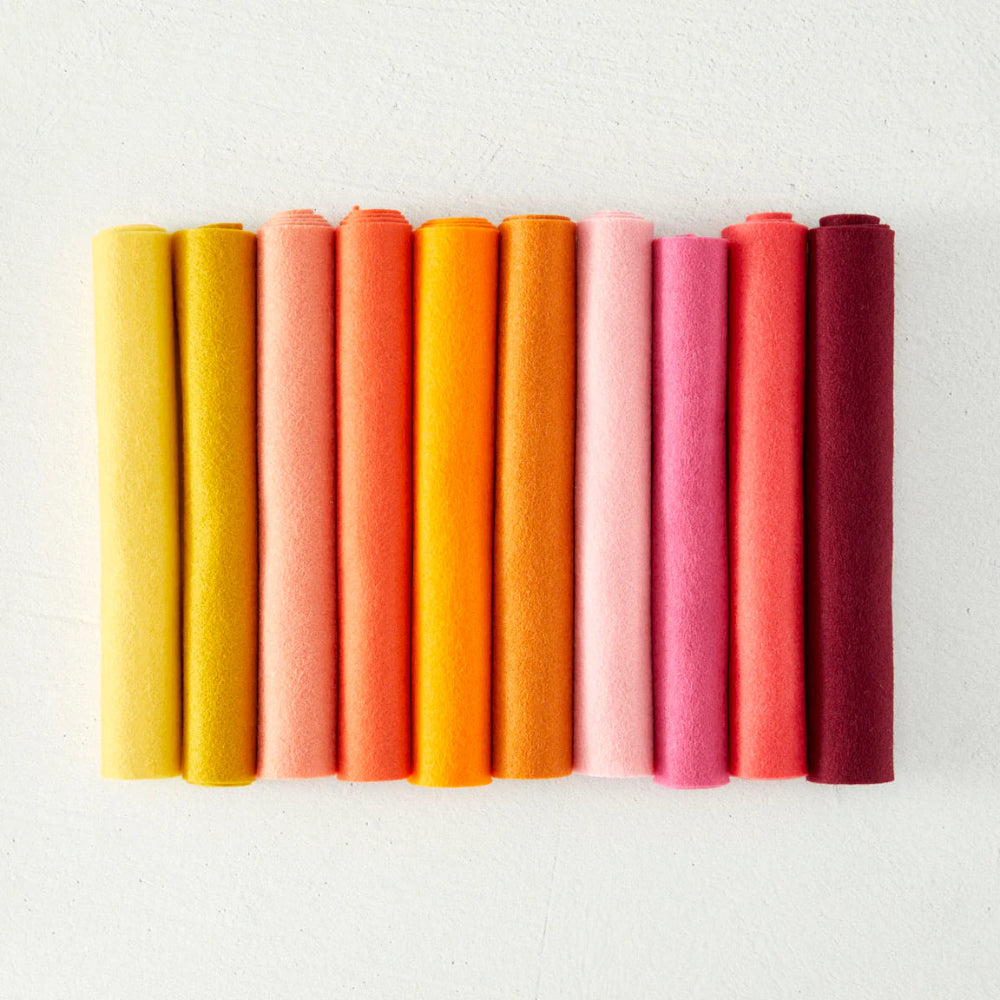 Spellbinders Merino Wool Felt Sheets Collection - Warm