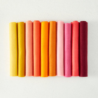 Spellbinders Merino Wool Felt Sheets Collection - Warm