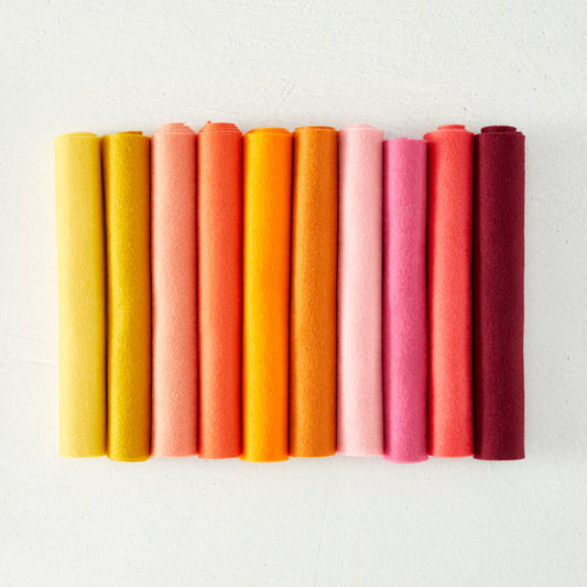 Spellbinders Merino Wool Felt Sheets Collection - Warm