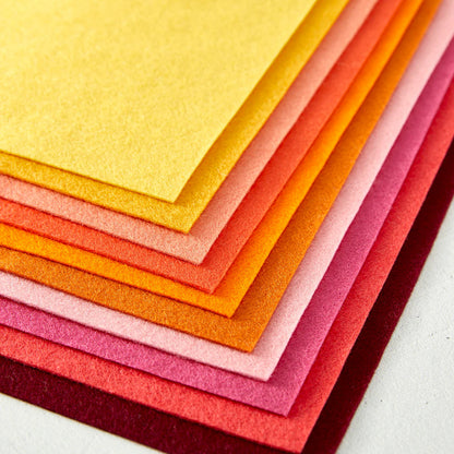 Spellbinders Merino Wool Felt Sheets Collection - Warm