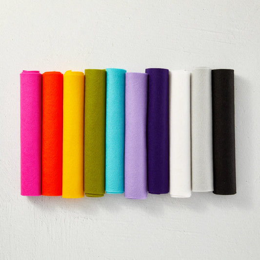 Spellbinders Merino Wool Felt Sheets Collection - Kaleidoscope