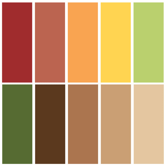 DMC Embroidery Thread Bundle - Fall Collection