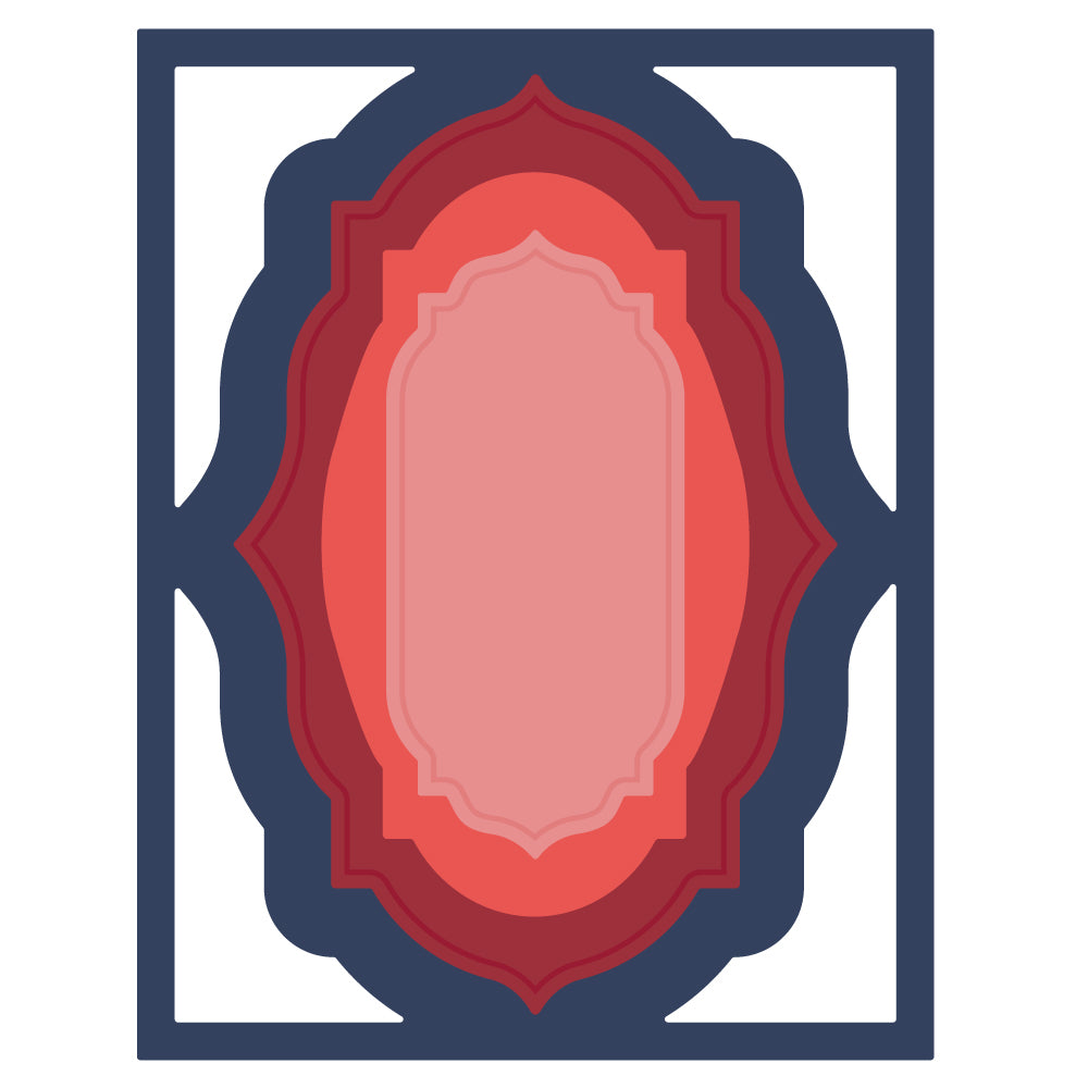 Laurel Wishes Layering Frames - Honey Cuts Stand-Alone Dies