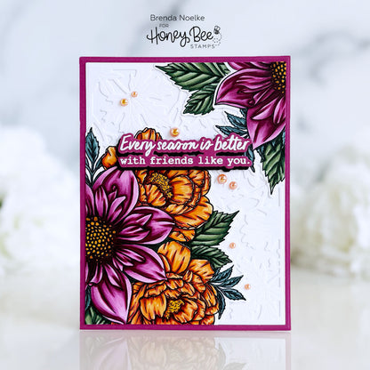 Keepsake Sentiments: Fall Stamp Set and Coordinating Honey Cuts Bundle