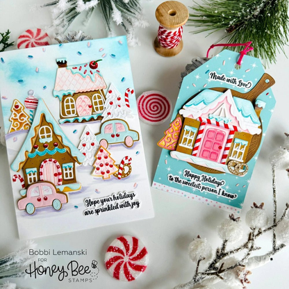 Sprinkled With Joy - 4x4 Photopolymer Stamp Set - Honey Bee Stamps