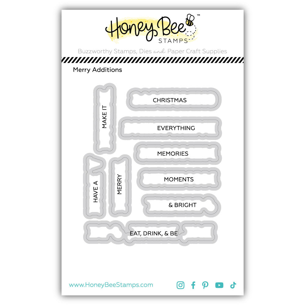Merry Additions - Honey Cuts Coordinating Dies