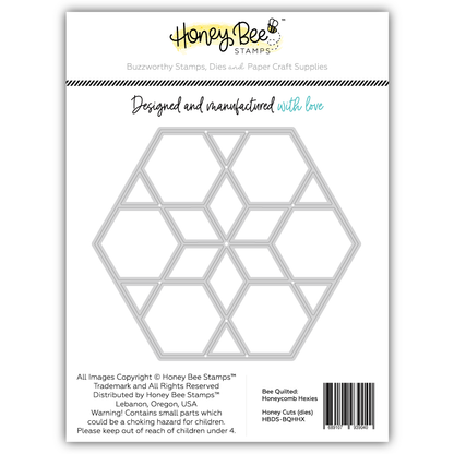 Bee Quilted: Honeycomb Hexies - Honey Cuts Stand-Alone Dies