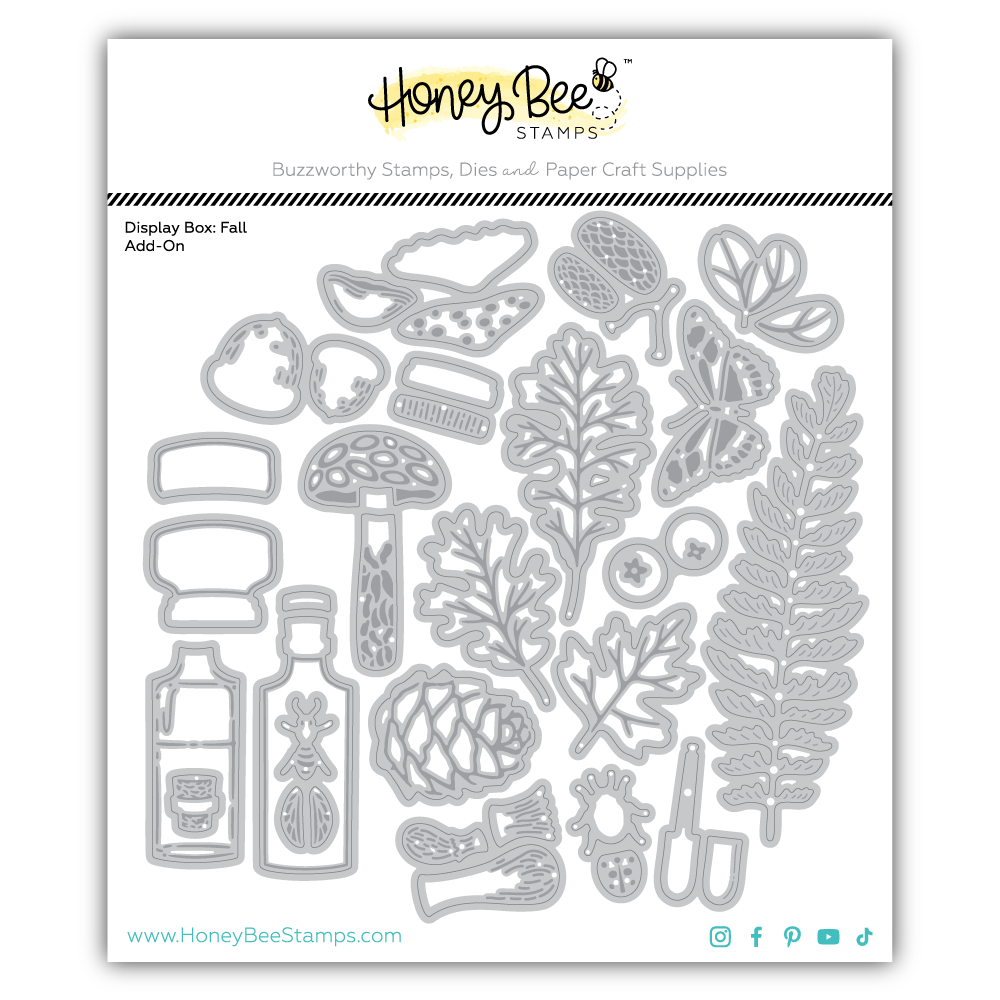 Display Box: Fall Add-On - Honey Cuts Stand-Alone Dies