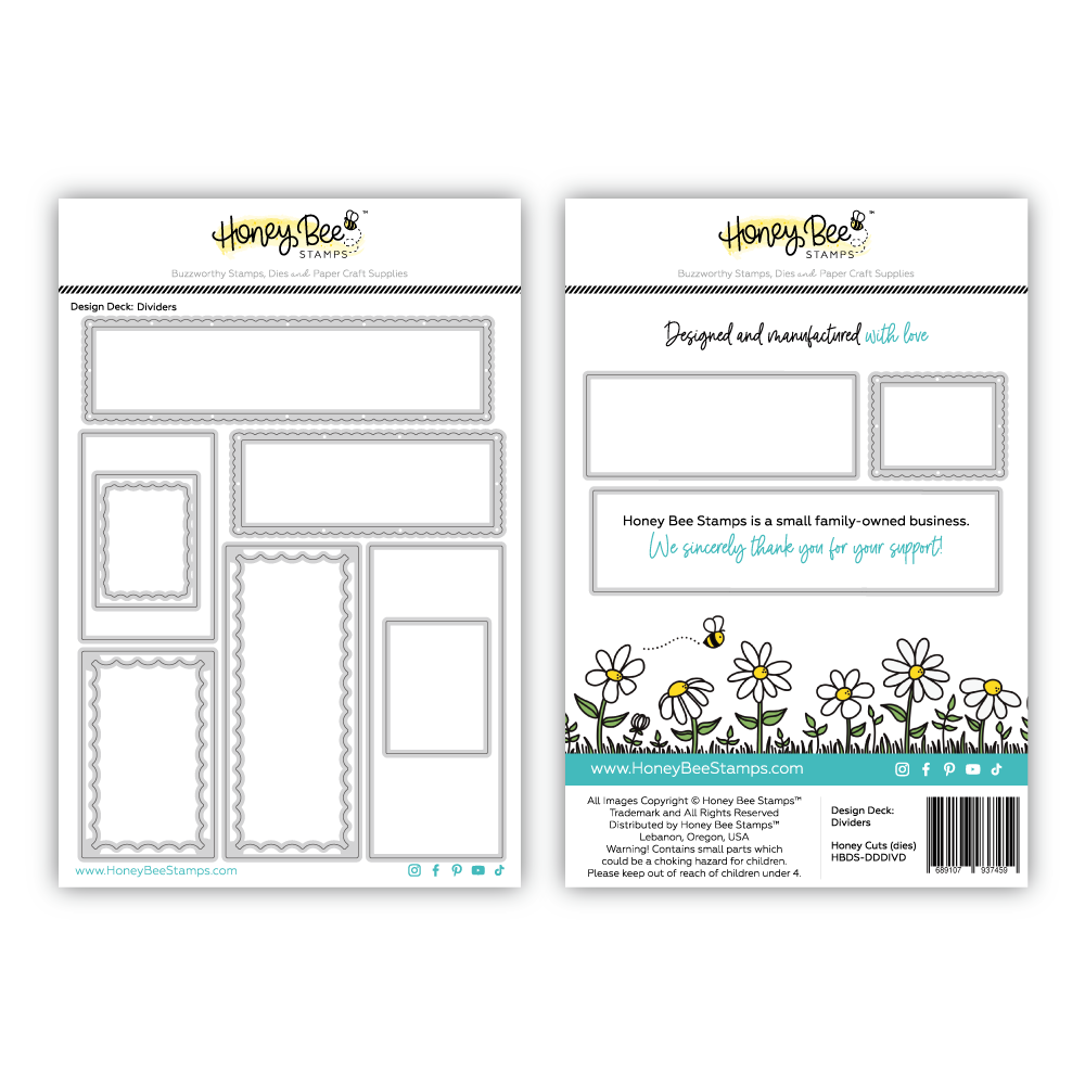Design Deck: Dividers - Honey Cuts Stand-Alone Dies