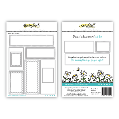 Design Deck: Dividers - Honey Cuts Stand-Alone Dies