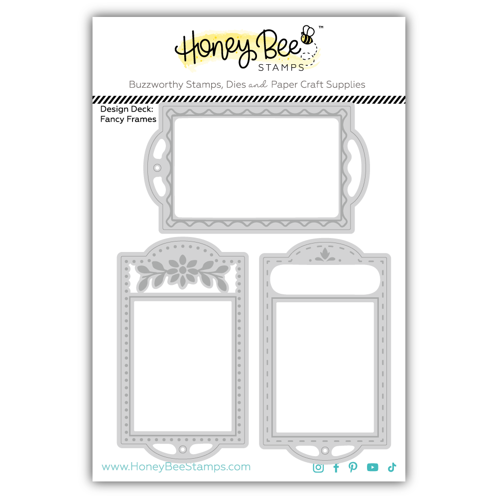 Design Deck: Fancy Frames - Honey Cuts Stand-Alone Dies