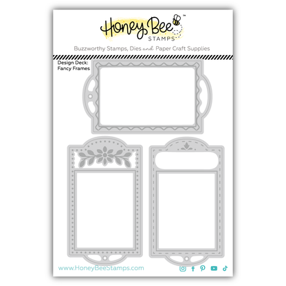 Design Deck: Fancy Frames - Honey Cuts Stand-Alone Dies