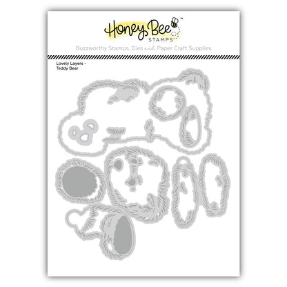 Lovely Layers: Teddy Bear - Honey Cuts Stand-Alone Dies