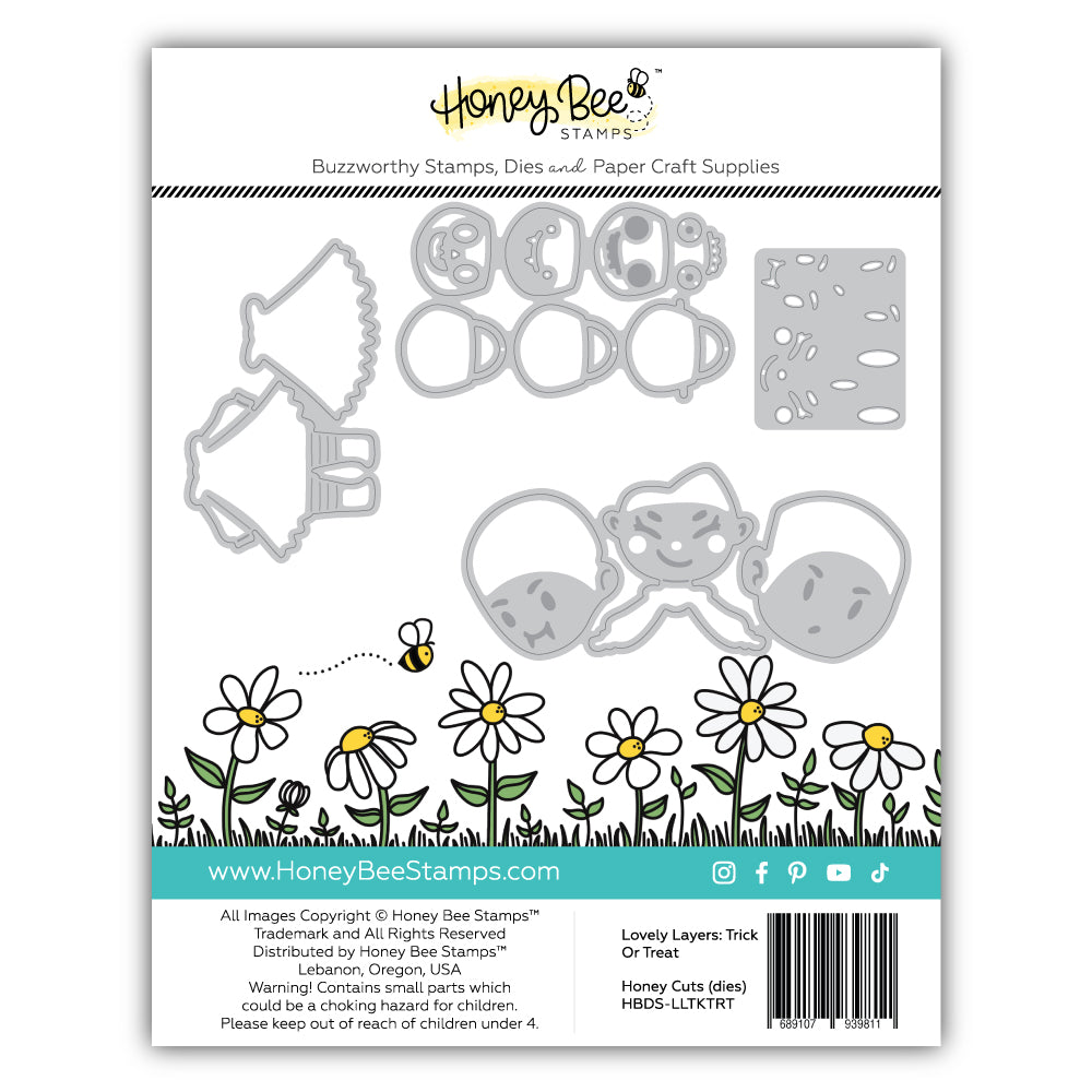 Lovely Layers: Trick Or Treat - Honey Cuts Stand-Alone Dies