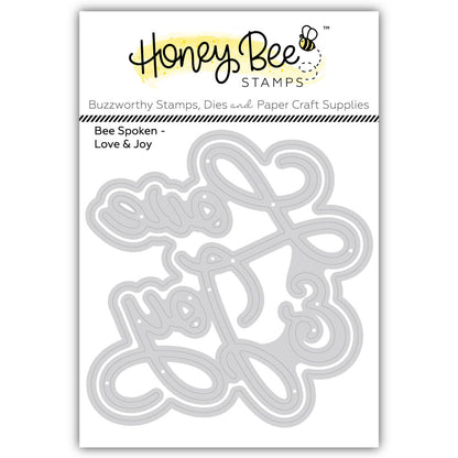 Bee Spoken: Love & Joy - Honey Cuts Coordinating Dies