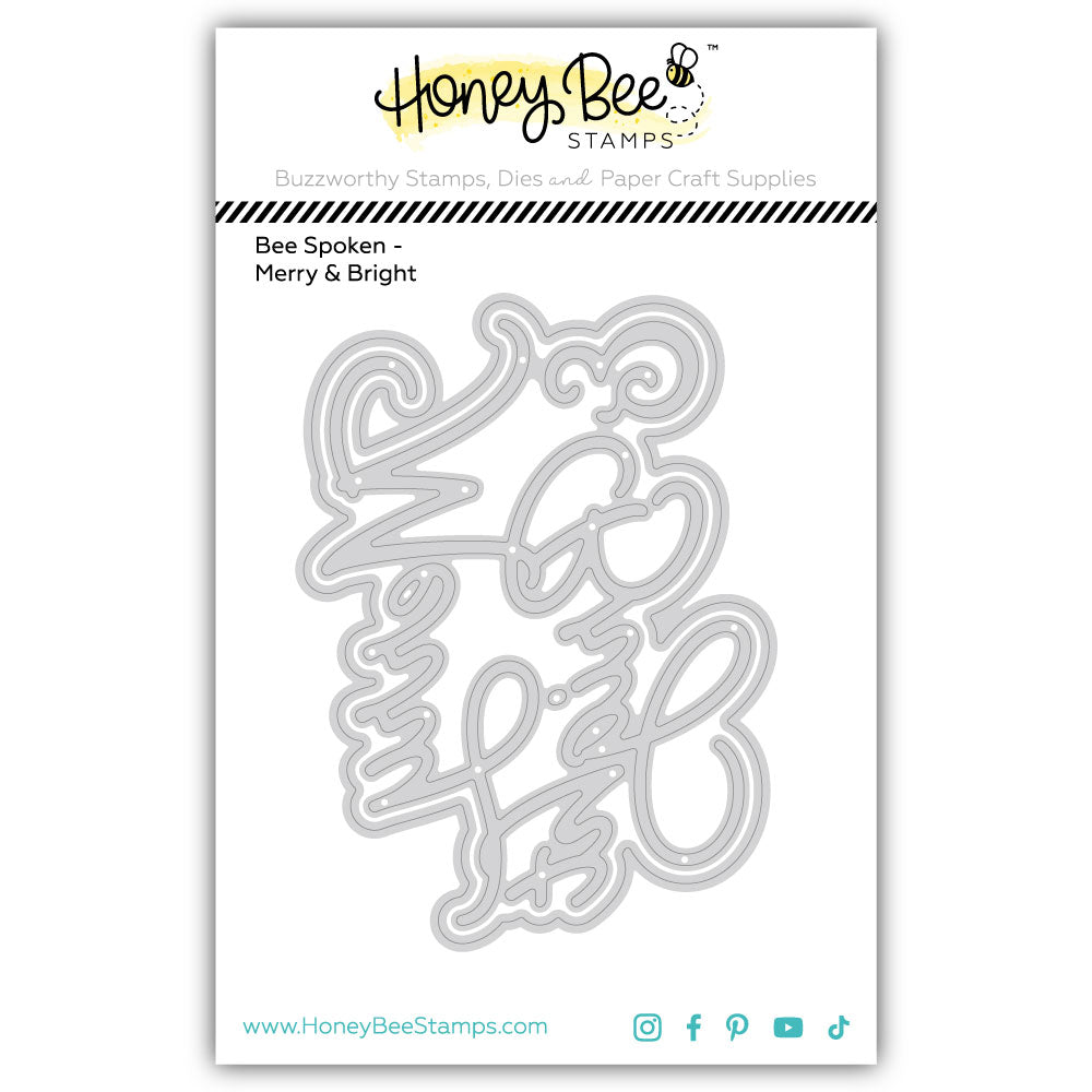 Bee Spoken: Merry & Bright - Honey Cuts Coordinating Dies
