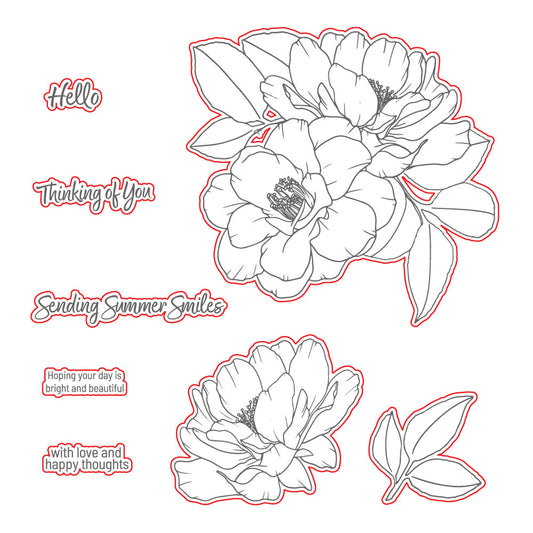 Summer Smiles - Honey Cuts Coordinating Dies