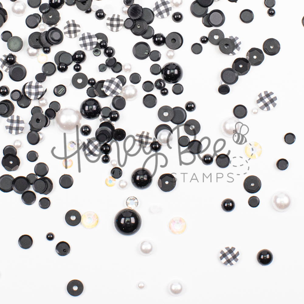 Gingham Glam - Sequin, Confetti and Pearl Mix