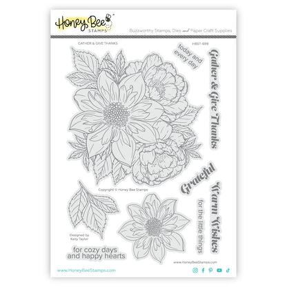 Gather and Give Thanks Stamp Set