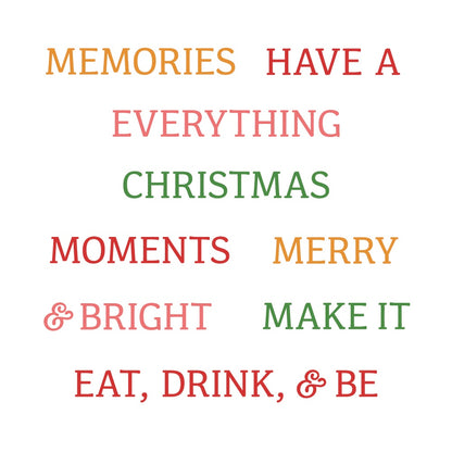 Merry Additions - 3x3 Photopolymer Stamp Set