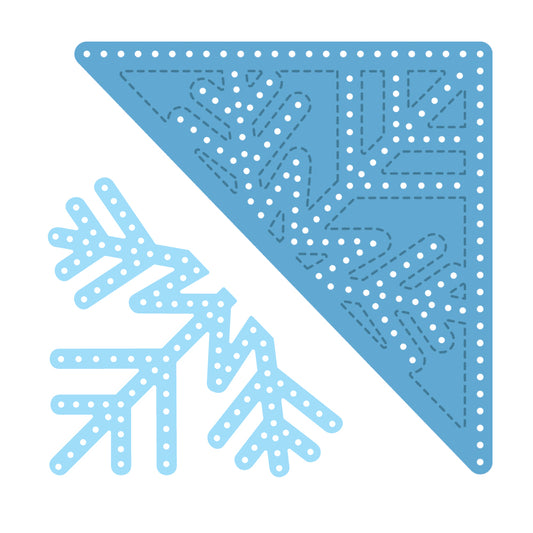 In Stitches: Bookmarked Snowflake - Honey Cuts - Stand-Alone Dies