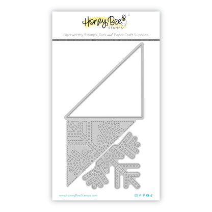 In Stitches: Bookmarked Snowflake - Honey Cuts - Stand-Alone Dies