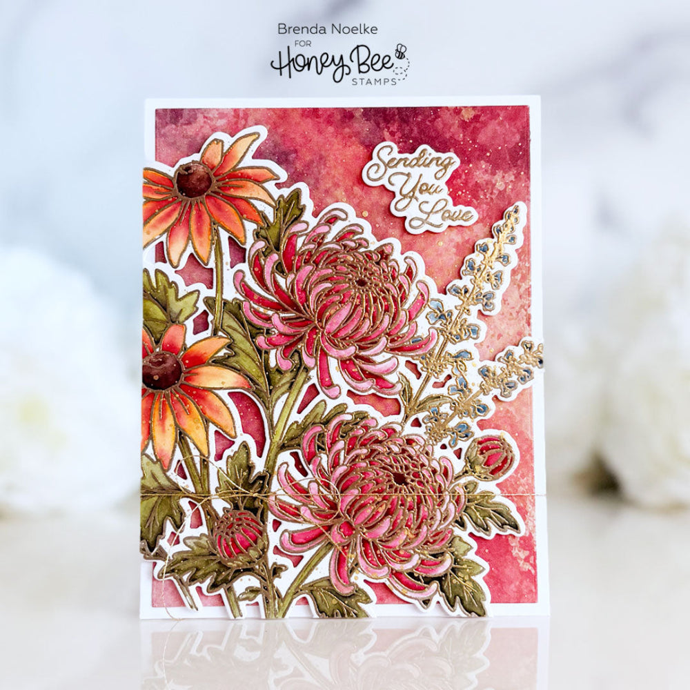 Harvest Blooms - Honey Cuts Coordinating Dies