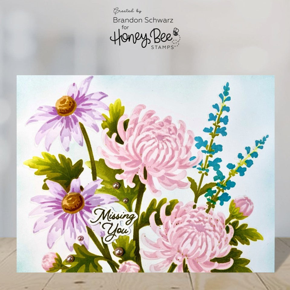 Harvest Blooms - Set of 7 - 6"x6" Coordinating Stencils