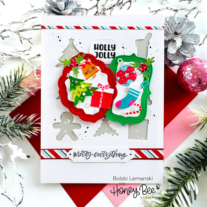 Festive Frames - Honey Cuts - Stand - Alone Dies - Honey Bee Stamps