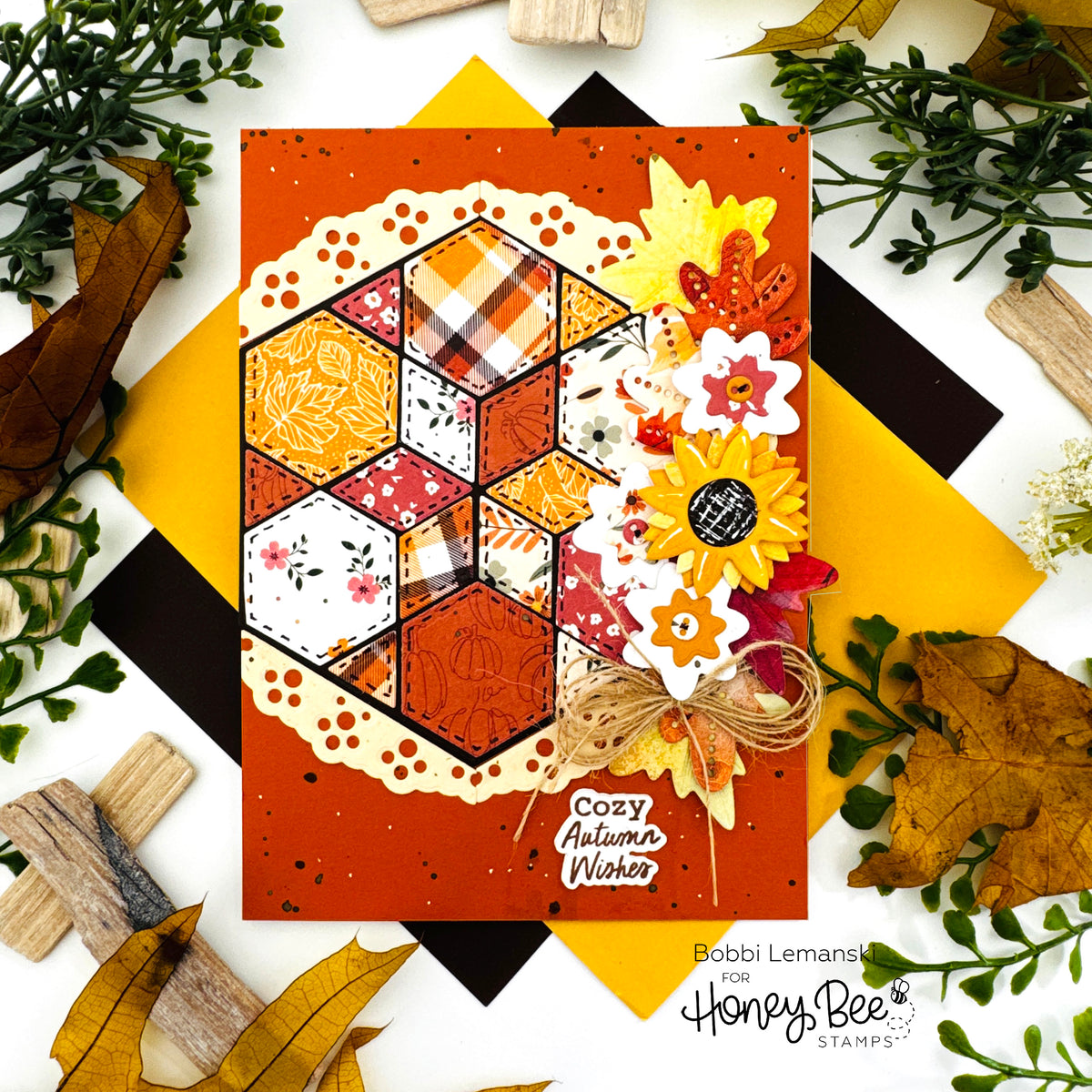 Bee Quilted: Honeycomb Hexies - Honey Cuts Stand-Alone Dies
