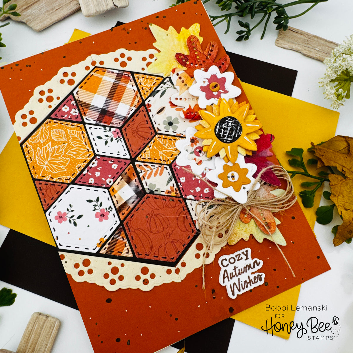 In Stitches: Pumpkin - Honey Cuts Stand-Alone Dies